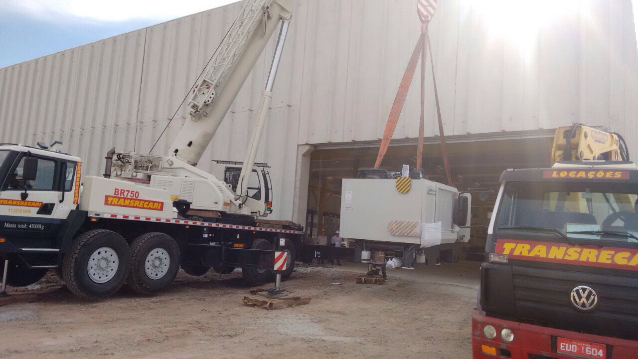 Aluguel de guindaste